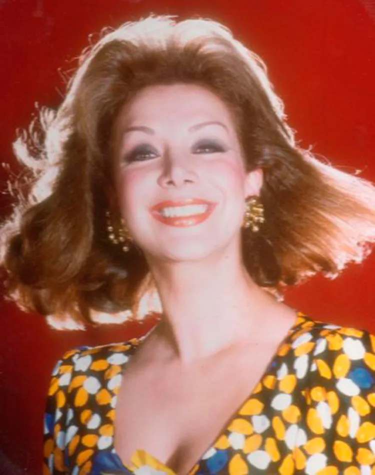 Virginia Vallejo Años 80